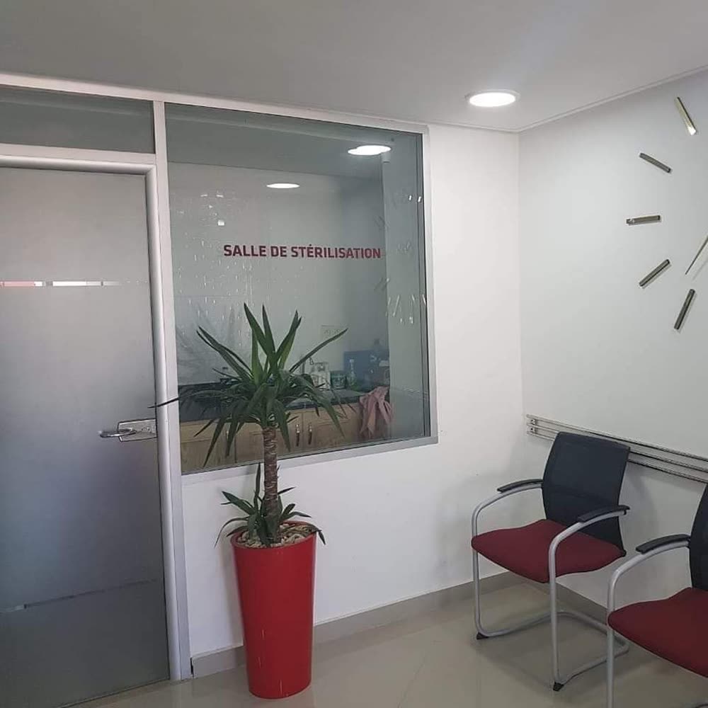 Accueil du cabinet à Nador